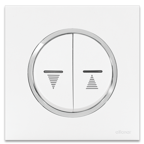 Granada Curtain Switch 10 Amp Double 7×7