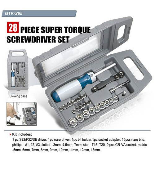 طقم مفكات GOLDTOOL GTK-265