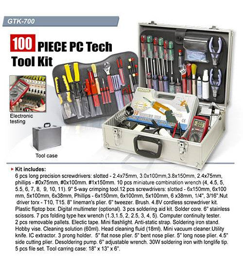 طقم أدوات فنية GOLDTOOL GTK-700B