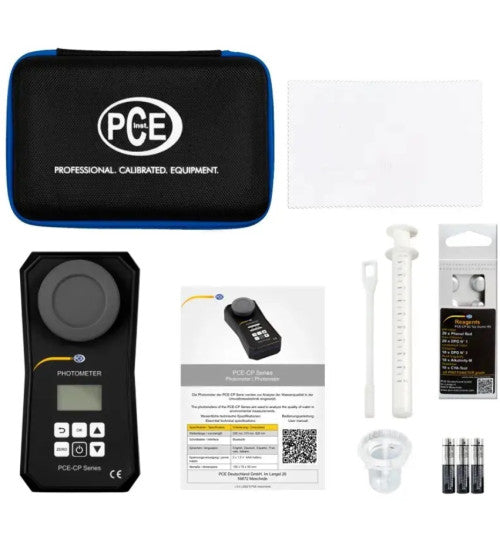 فوتومتر لتحليل السوائل PCE Instruments PCE-CP 30