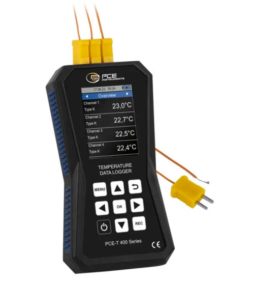 مسجل حرارة متعدد القنوات PCE Instruments PCE-T 420