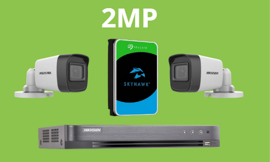 بكجات HIKVISON أنالوج بدقة 2MP