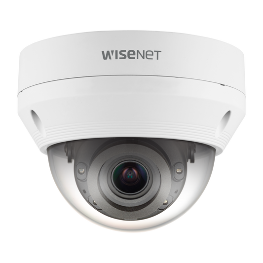 كاميرا مراقبة داخلية Wisenet Q - 4MP | رؤية ليلية 20م | عدسة متغيرة آلية