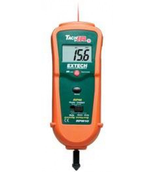 RPM10: Photo/Contact Tachometer with built-in InfraRed Thermometer