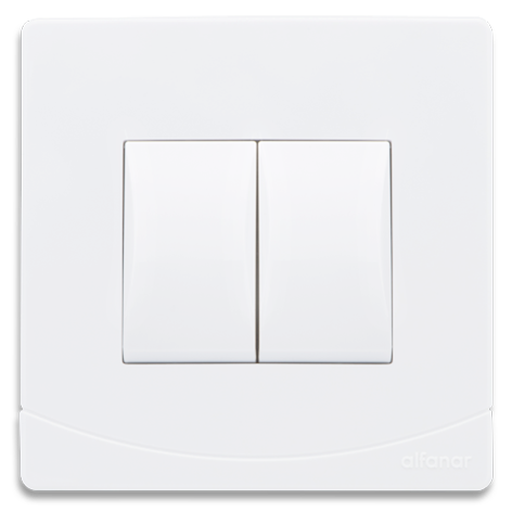 سدرا مفتاح 10 أمبير حبة عريضة ثنائي دركسيون 7X7