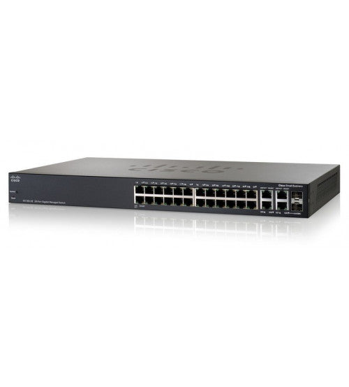 سويتش شبكات Cisco SRW2024-K9-UK، 28 منفذ