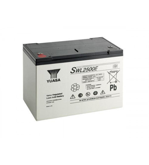 بطارية YUASA SWL2500E، 12 فولت، 90 أمبير ساعة
