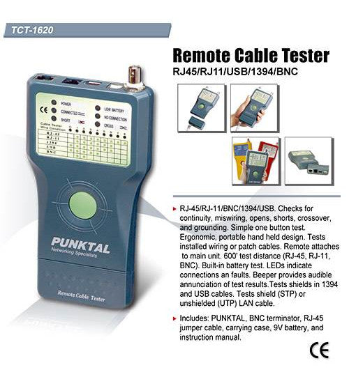 جهاز فحص كابلات GOLDTOOL TCT-1620
