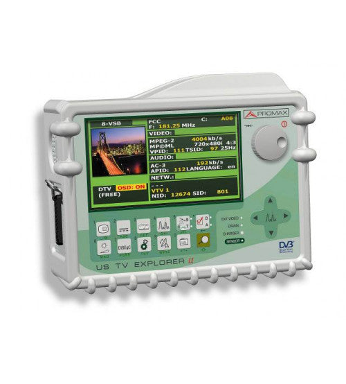 جهاز فحص استقبال تلفزيوني Promax TV EXPLORER II+