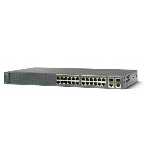 سويتش شبكات Cisco WS-C2960-24PC-S PoE
