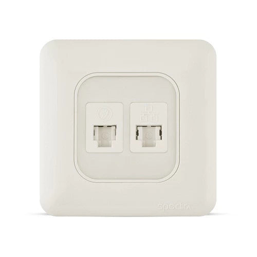 Mira Computer Plug Cat 6 Double 7×7