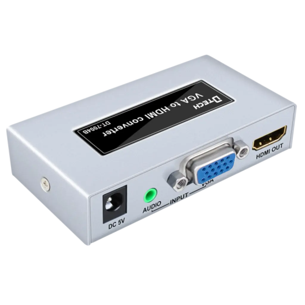 DT-7004B -  HDMI الى VGA محول اشارة من - SafeBox Company - شركة الصندوق الامن