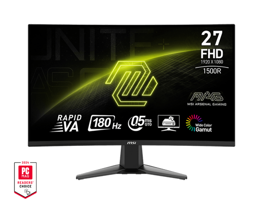 GAMING MONITOR MAG 276CXF - شاشة قيمينج  ام اس اي