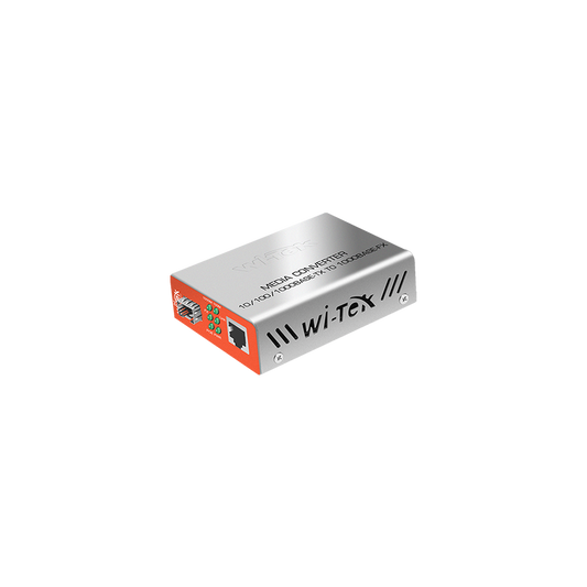 Fiber Optic Converter with PoE Wi-Tek WI-MC111GP - 1000Mbps with PoE Out Port