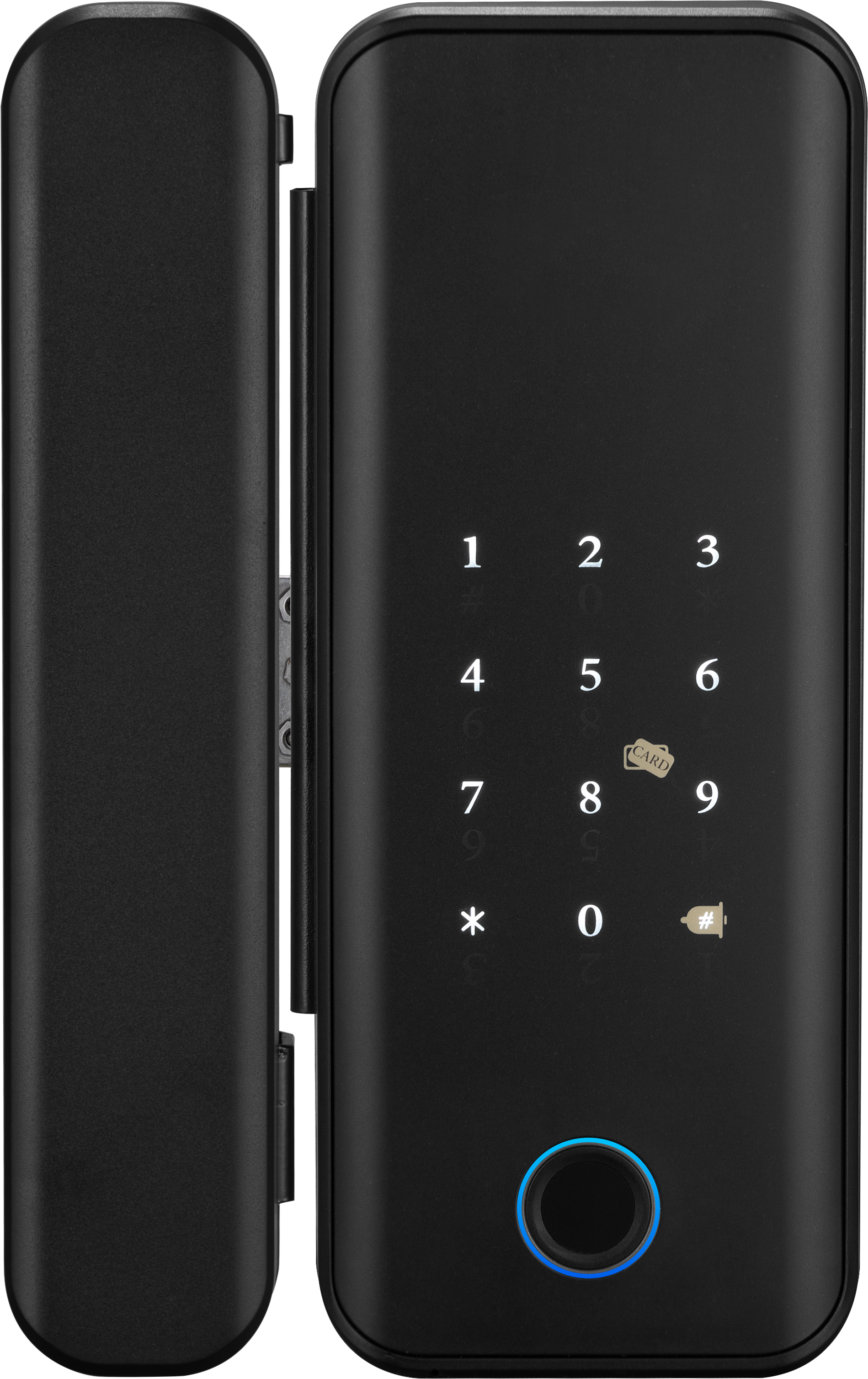 ENOX GLS1 Glassess Door Smart Lock  - إينوكس قفل إلكتروني ذكي لباب الزجاج - SafeBox Company - شركة الصندوق الامن