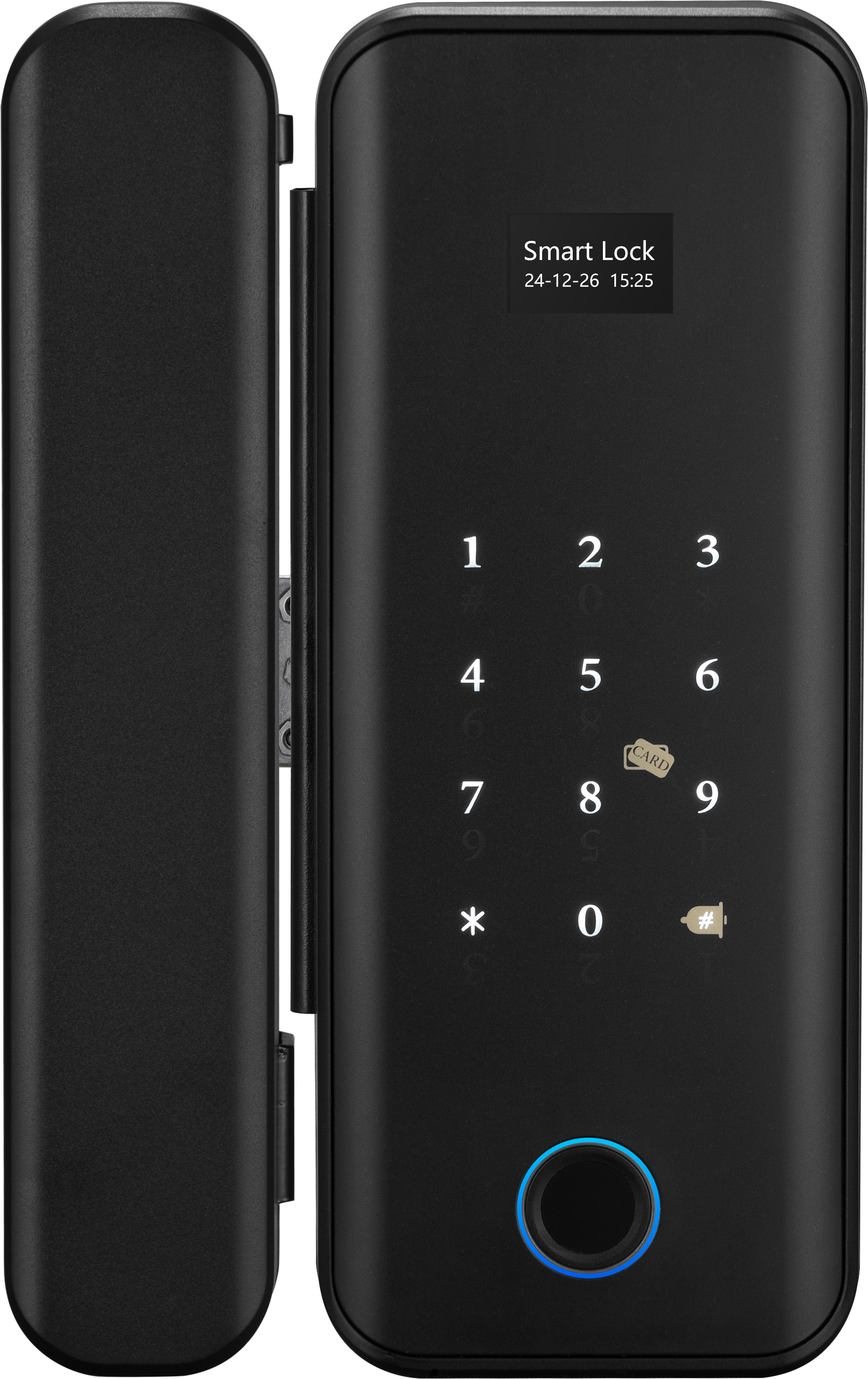ENOX GLS1 Glassess Door Smart Lock  - إينوكس قفل إلكتروني ذكي لباب الزجاج - SafeBox Company - شركة الصندوق الامن