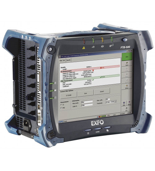 طقم تحليل تشتت الألياف البصرية EXFO TK2-CD-PMD