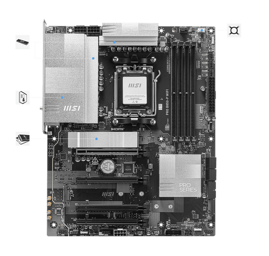 B840 GAMING PLUS WIFI - ماذربورد ام اس اي