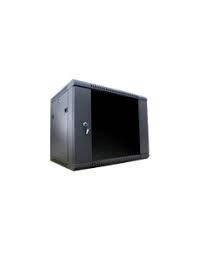 Opterna S/Section Wall Cabinet 9U 6X5 Black with fans and PDU - CABWMS9600500BK