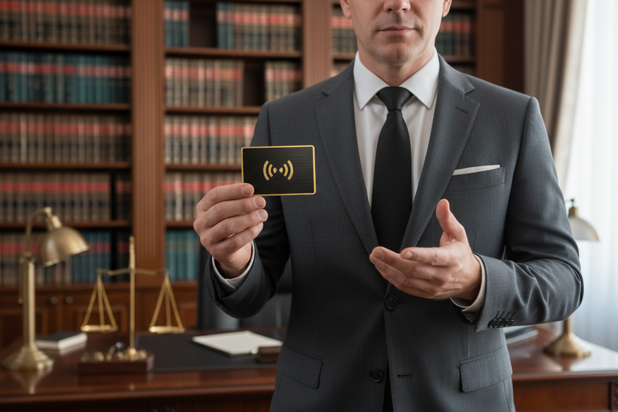بطاقة NFC للمحامين