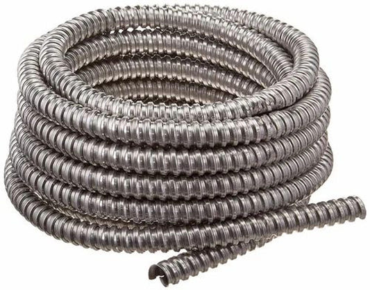 جرجور فولاذي مرن GFC-51 – 15 متر | 15m Steel Flexible Conduit لحماية الكابلات