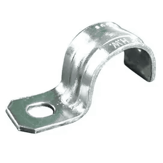 قفيز EMT بفتحة واحدة مع علامة UL OSP-125 – 1¼" | 1.25" EMT One Hole Strap OSP-125 UL Mark