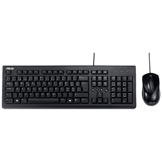 ASUS U2000 KEYBOARD+MOUSE Wired Black