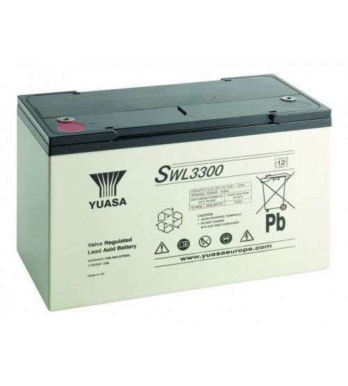 بطارية YUASA SWL3300 12 فولت 108.4 أمبير ساعة