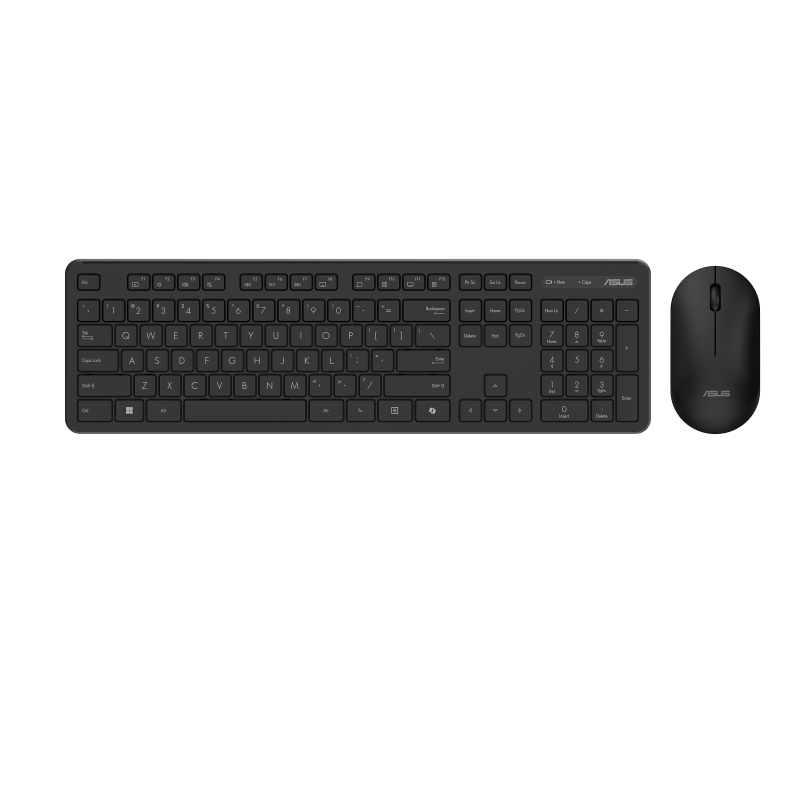 ASUS CW100 Wireless Keyboard & Mouse Set Black