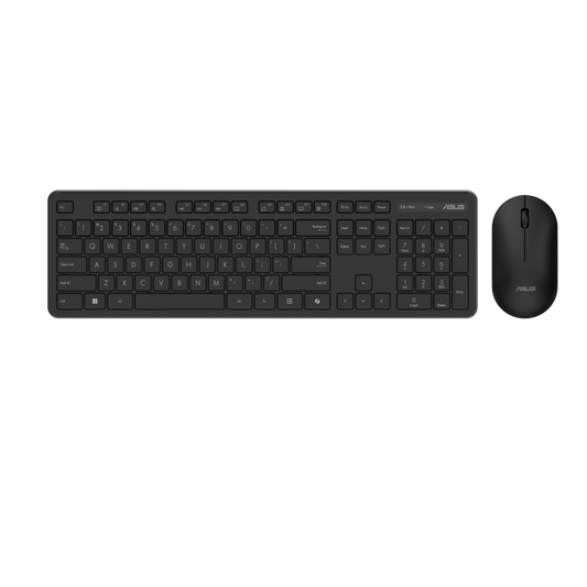 ASUS CW100 Wireless Keyboard & Mouse Set Black